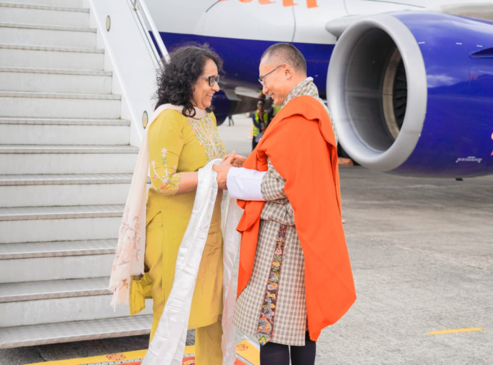 Prime Minister of Sri Lanka Hon. Dr. Harini Amarasuriya Arrives in Bhutan to Participate in the Inaugural Global Conscious Food Systems Summit